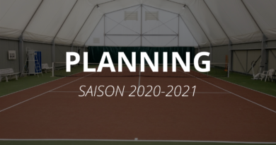 Saison 2020-2021 : planning des cours collectifs Planning 2021