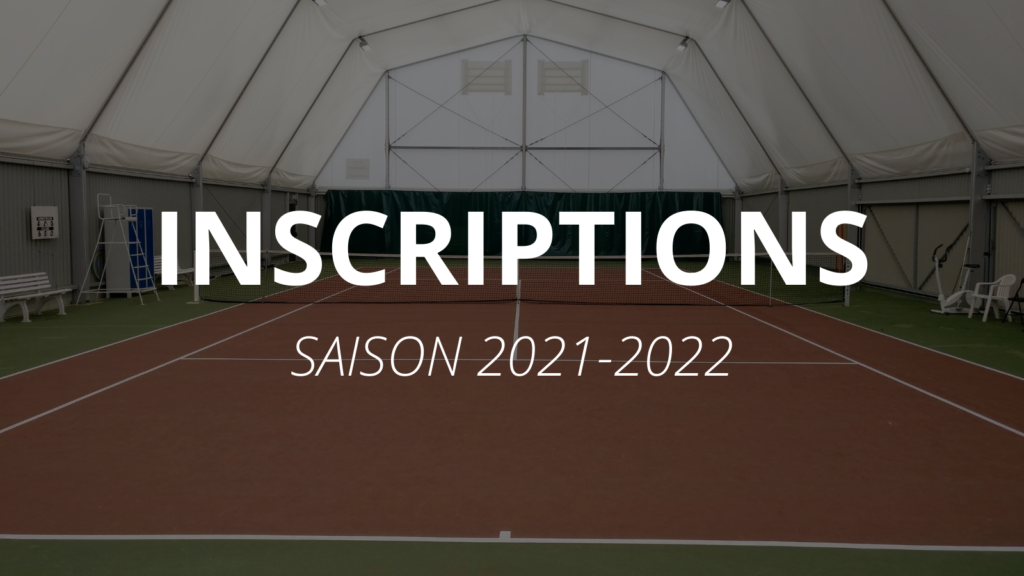 Inscriptions 2022